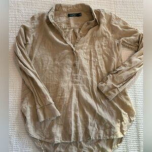 Lauren Ralph Lauren Linen Shirt size M